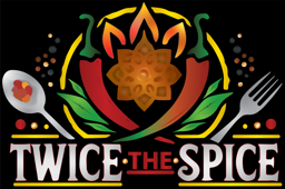 Twice the Spice Larbert logo.